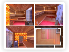Интерьер современной парной - 3D-sauna.ru