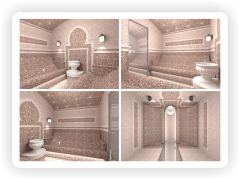 3D проект турецкой парной (3d-sauna.ru)