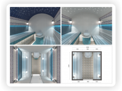 3D проект турецкой бани (3d-sauna.ru)