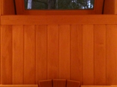Отделка парной с дровяной печью - 3D-sauna.ru