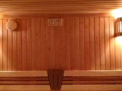 Отделка парной с дровяной печью - 3D-sauna.ru