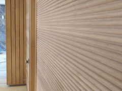 Декоративная отделка стены деревом - наши работы 3D-sauna.ru