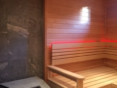 Русская баня под ключ в КП Бавария-Клаб - отделка 3D-sauna.ru