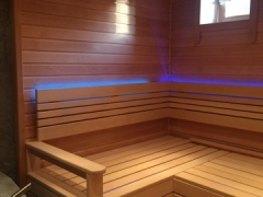 Баня в КП Бавария-Клаб - отделка под ключ 3D-sauna.ru