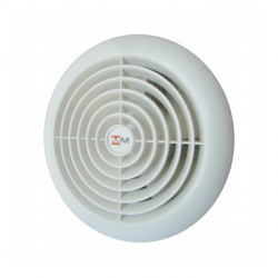 Вентилятор для сауны, диаметр 122 мм, с обратным клапаном