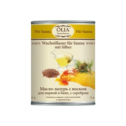 Масло-лазурь с воском для полов в сауне и бане Olia 0,9л