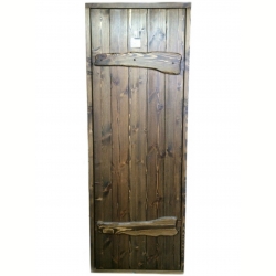 Деревянная дверь для бани DoorWood Русь 1890х690