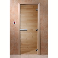 Дверь для саун DoorWood Прозрачное 200х70