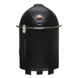 Электрическая печь Helo Saunatonttu 4 (4,8 кВт) печь-термос (гном с крышкой), цвет: чёрный