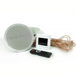 Комплект акустической системы для сауны и хамам, bluetooth, USB, SD «STEAMTEC» TOLO-music system