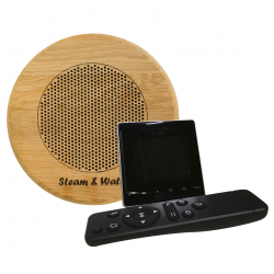 Комплект акустической системы встраиваемый SW 1 Black Standart Wood, круг (одна колонка)