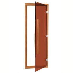 Двери для сауны с "бронзовым" стеклом SAWO 741-4SGD-1 (7/19, кедр)