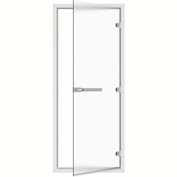 Дверь для турецкой бани SAWO ST-746-R 8/19 (коробка алюминий, правая)