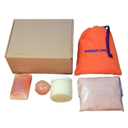Подарочный набор WL_BeautyBoxMAX с Гималайской солью и кокосовым маслом