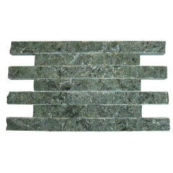 Плитка змеевик Рваный камень 200х40х20 мм
