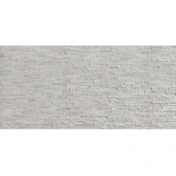 Панель из натурального камня, Кварцит Белый 600х150 мм