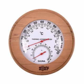 Термогигрометр 10-R канадский кедр. Фото №1