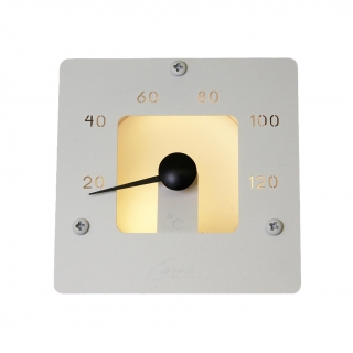 Термометр с подсветкой Cariitti SQ белый. Фото №1