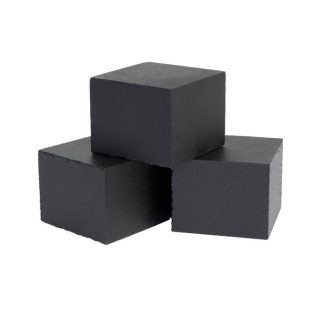 Набор кубических камней для печи Mythos S45 (24 шт) Черный. Фото №1
