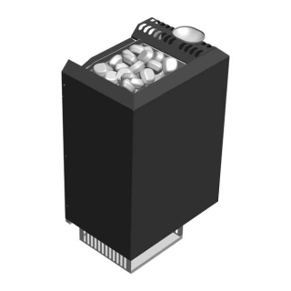 Электрическая печь для сауны EOS Bi-O Picco W 3.0 кВт (модель 1) антрацит. Фото №4