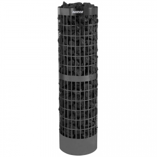 Электрическая печь Harvia Cilindro PC100E/135E Black Steel. Фото №1