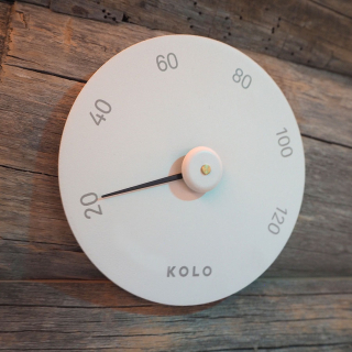 Термометр для сауны KOLO белый. Фото №2