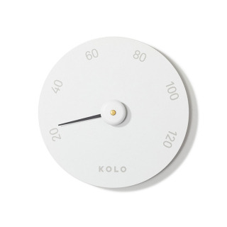 Термометр для сауны KOLO белый. Фото №1