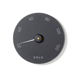 Термометр для сауны KOLO черный. Фото №1