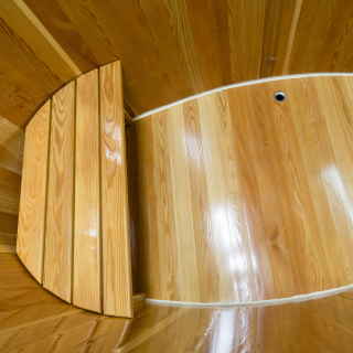 Купель Maestro Woods Овальная Лиственница натуральная 1.02х1.68 H=1.4м. Фото №2