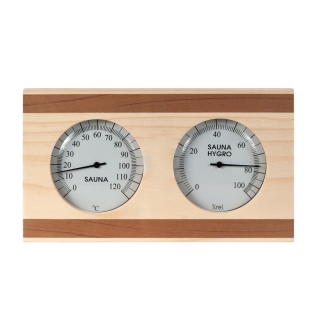 Термогигрометр Maestro Woods MW-271 (канадский кедр / сосна). Фото №1