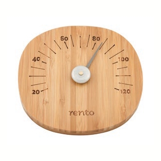 Термометр бамбуковый для сауны RENTO . Фото №1