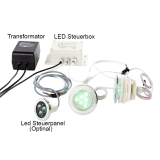 Комплект LED освещения для сауны и хамам TOLO colored light (4 лампы, кнопка управления, трансформатор). Фото №4