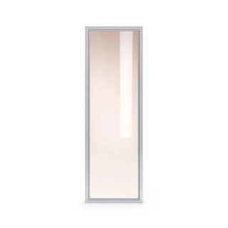 Стеклянная секция Tylo для паровой 2020x588 мм белый профиль, цвет стекла бронза. Фото №1