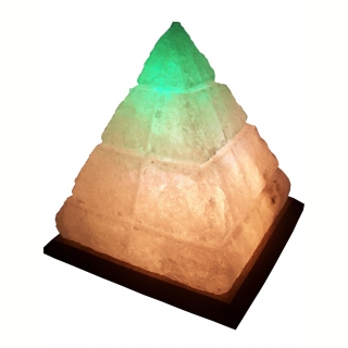 Солевой светильник Пирамида Египетская 4-5 кг. Фото №1