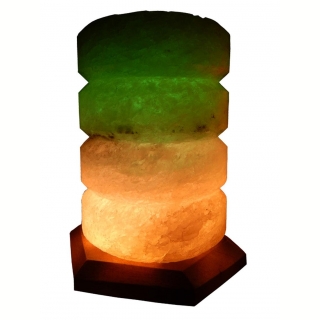 Соляная лампа Цилиндр Свеча 5-6 кг. Фото №1