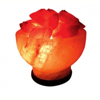 Лампа из розовой гималайской соли FEU. Фото №1