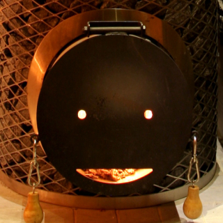 Печь для сауны IKI Loyly со стальной дверцей. Фото №4