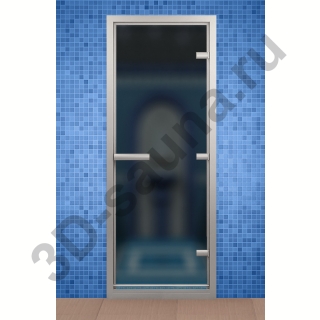 Дверь для турецкой бани ALDO 790*1990 мм, стекло сатин. Фото №1