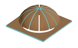 Купол для хамама - Сфера