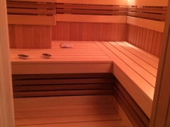 Современная финская сауна с подсветкой и солью (3D-sauna.ru)