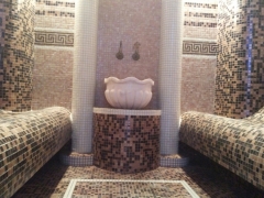 Турецкая парная в частном доме - от проекта до использования (3D-sauna.ru)