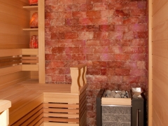 Оригинальная сауна с гималайской солью - строительство сауны 3D-sauna.ru