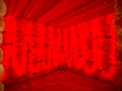 Соляная комната из гималайской соли с подсветкой (Наши работы - 3D-sauna.ru)