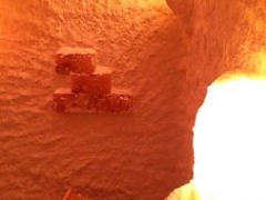 Соляная комната с гималайской солью и соляным напылением (3D-sauna.ru)