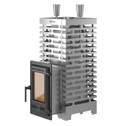 Печь для бани ASTON 24 INOX (310) Нержавеющая сталь