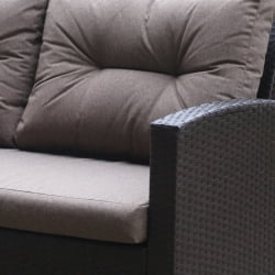 Плетеный диван из искусственного ротанга AFM-205B Brown/Light brown