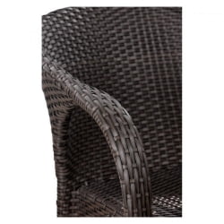 Плетеное кресло из искусственного ротанга Y290W-W2390 Brown
