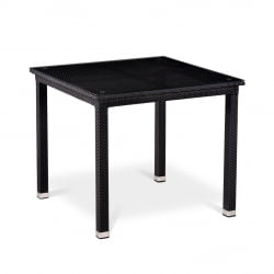 Комплект плетеной мебели из искусственного ротанга T246ST/Y189D-W5 Black 4Pcs