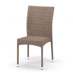 Плетеный стул из искусственного ротанга Y380B-W56 Light brown