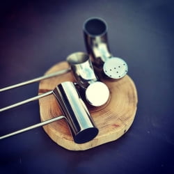Ковш для бани U-образный с лейкой